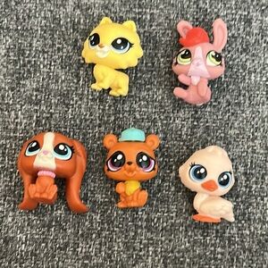 LPS Littlest Pet Shop lot of 5